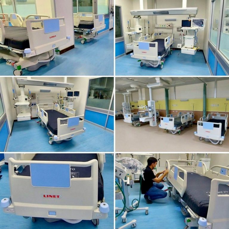 ICU beds, LINET model Eleganza 5